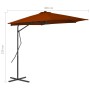 Sombrilla de jardín con palo de acero terracota 300x230cm de vidaXL, Sombrillas - Ref: Foro24-312519, Precio: 104,91 €, Descu...