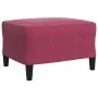 Juego de sofás con cojines 4 piezas terciopelo rojo tinto de , Sofás - Ref: Foro24-3278365, Precio: 667,22 €, Descuento: %