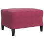Juego de sofás con cojines 4 piezas terciopelo rojo tinto de , Sofás - Ref: Foro24-3278365, Precio: 679,38 €, Descuento: %