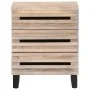 Mesita de noche madera maciza de mango 50x34x62 cm by , Nightstands - Ref: Foro24-377484, Price: 72,68 €, Discount: %