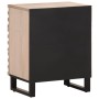 Mesita de noche madera maciza de mango 50x34x62 cm de , Mesitas de noche - Ref: Foro24-377484, Precio: 73,35 €, Descuento: %