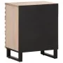 Mesita de noche madera maciza de mango 50x34x62 cm by , Nightstands - Ref: Foro24-377484, Price: 72,68 €, Discount: %