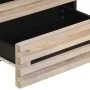 Mesita de noche madera maciza de mango 50x34x62 cm by , Nightstands - Ref: Foro24-377484, Price: 72,68 €, Discount: %