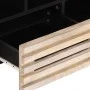 Mueble de TV madera maciza de mango 100x34x46 cm by , CD and DVD storage - Ref: Foro24-377517, Price: 73,24 €, Discount: %