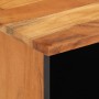 Mueble de TV madera maciza de acacia 100x34x46 cm de , Almacenamiento para CD y DVD - Ref: Foro24-377515, Precio: 73,96 €, De...