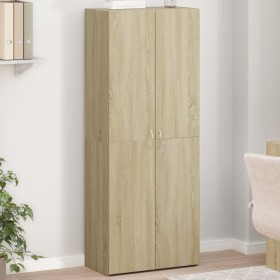Armario archivador madera ingeniería roble Sonoma 60x32x153 cm de , Armarios archivadores - Ref: Foro24-3276646, Precio: 142,...