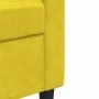 Juego de sofás con cojines 3 piezas terciopelo amarillo de , Sofás - Ref: Foro24-3278507, Precio: 586,92 €, Descuento: %