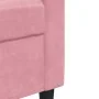 Juego de sofás con cojines 2 piezas terciopelo rosa de , Sofás - Ref: Foro24-3278494, Precio: 611,74 €, Descuento: %
