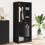 Armario de madera de ingeniería negro 80x50x200 cm de , Armarios roperos - Ref: Foro24-3307757, Precio: 169,74 €, Descuento: %