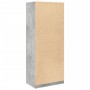 Armario de madera de ingeniería gris hormigón 80x50x200 cm de , Armarios roperos - Ref: Foro24-3307795, Precio: 120,38 €, Des...