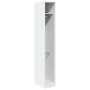 Armario de madera de ingeniería blanco 30x50x200 cm de , Armarios roperos - Ref: Foro24-3307774, Precio: 121,30 €, Descuento: %
