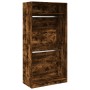 Armario madera contrachapada color roble ahumado 100x50x200 cm de , Armarios roperos - Ref: Foro24-3307805, Precio: 178,56 €,...