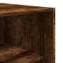 Armario madera contrachapada color roble ahumado 100x50x200 cm de , Armarios roperos - Ref: Foro24-3307805, Precio: 178,56 €,...