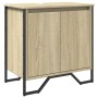 Armario lavabo baño madera ingeniería roble Sonoma 60x35x60 cm de , Muebles de baño - Ref: Foro24-848655, Precio: 53,83 €, De...