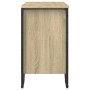 Armario lavabo baño madera ingeniería roble Sonoma 60x35x60 cm de , Muebles de baño - Ref: Foro24-848655, Precio: 53,83 €, De...