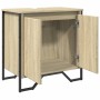 Armario lavabo baño madera ingeniería roble Sonoma 60x35x60 cm de , Muebles de baño - Ref: Foro24-848655, Precio: 53,83 €, De...