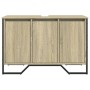 Armario lavabo baño madera ingeniería roble Sonoma 91x35x60 cm de , Muebles de baño - Ref: Foro24-848660, Precio: 99,15 €, De...