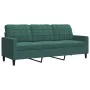 Juego de sofás con cojines 2 piezas terciopelo verde oscuro de , Sofás - Ref: Foro24-3278413, Precio: 585,74 €, Descuento: %