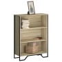 Estantería madera de ingeniería roble Sonoma 80x31x106 cm de , Librerías y estanterías - Ref: Foro24-848625, Precio: 58,60 €,...