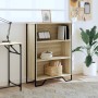 Estantería madera de ingeniería roble Sonoma 80x31x106 cm de , Librerías y estanterías - Ref: Foro24-848625, Precio: 58,60 €,...