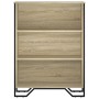 Estantería madera de ingeniería roble Sonoma 80x31x106 cm de , Librerías y estanterías - Ref: Foro24-848625, Precio: 58,60 €,...
