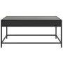 Mesa de centro con Infinity LED negro 90x50x41 cm de , Mesas de centro - Ref: Foro24-847687, Precio: 101,69 €, Descuento: %