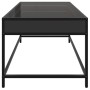 Mesa de centro con Infinity LED negro 90x50x41 cm de , Mesas de centro - Ref: Foro24-847687, Precio: 101,69 €, Descuento: %