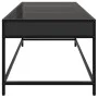 Mesa de centro con Infinity LED negro 90x50x41 cm de , Mesas de centro - Ref: Foro24-847687, Precio: 100,43 €, Descuento: %