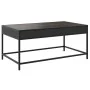 Mesa de centro con Infinity LED negro 90x50x41 cm de , Mesas de centro - Ref: Foro24-847687, Precio: 100,43 €, Descuento: %