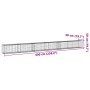 Cesta de gaviones con cubierta hierro galvanizado 600x50x50 cm de , Maceteros y jardineras - Ref: Foro24-3295137, Precio: 153...