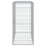 Cesta de gaviones con cubierta hierro galvanizado 100x50x100 cm de , Maceteros y jardineras - Ref: Foro24-3295142, Precio: 60...