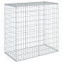 Cesta de gaviones con cubierta hierro galvanizado 100x50x100 cm de , Maceteros y jardineras - Ref: Foro24-3295142, Precio: 60...