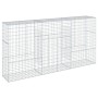 Cesta de gaviones con cubierta hierro galvanizado 300x50x150 cm de , Maceteros y jardineras - Ref: Foro24-3295156, Precio: 16...