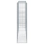 Cesta de gaviones con cubierta hierro galvanizado 300x50x200 cm de , Maceteros y jardineras - Ref: Foro24-3295168, Precio: 18...