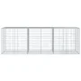 Cesta de gaviones con cubierta hierro galvanizado 300x100x100cm de , Maceteros y jardineras - Ref: Foro24-3295194, Precio: 16...