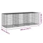 Cesta de gaviones con cubierta hierro galvanizado 300x100x100cm de , Maceteros y jardineras - Ref: Foro24-3295194, Precio: 16...