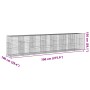 Cesta de gaviones con cubierta hierro galvanizado 700x100x150cm de , Maceteros y jardineras - Ref: Foro24-3295219, Precio: 51...
