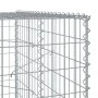 Cesta gaviones con cubierta hierro galvanizado 100x100x200 cm de , Maceteros y jardineras - Ref: Foro24-3295225, Precio: 104,...