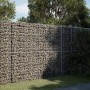 Cesta de gaviones con cubierta hierro galvanizado 200x100x200cm de , Maceteros y jardineras - Ref: Foro24-3295227, Precio: 18...