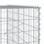 Cesta de gaviones con cubierta hierro galvanizado 500x100x200cm de , Maceteros y jardineras - Ref: Foro24-3295233, Precio: 47...