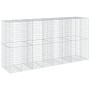 Cesta de gaviones con cubierta hierro galvanizado 400x100x200cm de , Maceteros y jardineras - Ref: Foro24-3295231, Precio: 40...