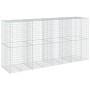 Cesta de gaviones con cubierta hierro galvanizado 400x100x200cm de , Maceteros y jardineras - Ref: Foro24-3295231, Precio: 40...