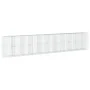 Cesta gaviones con cubierta hierro galvanizado 1050x100x200 cm de , Maceteros y jardineras - Ref: Foro24-3295244, Precio: 917...