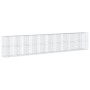 Cesta gaviones con cubierta hierro galvanizado 1050x100x200 cm de , Maceteros y jardineras - Ref: Foro24-3295244, Precio: 900...