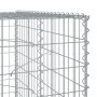 Cesta gaviones con cubierta hierro galvanizado 1050x100x200 cm de , Maceteros y jardineras - Ref: Foro24-3295244, Precio: 917...