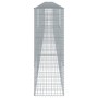 Cesta de gaviones con cubierta hierro galvanizado 1000x50x150cm de , Maceteros y jardineras - Ref: Foro24-3295163, Precio: 52...