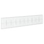 Cesta de gaviones con cubierta hierro galvanizado 1000x50x200cm de , Maceteros y jardineras - Ref: Foro24-3295175, Precio: 58...
