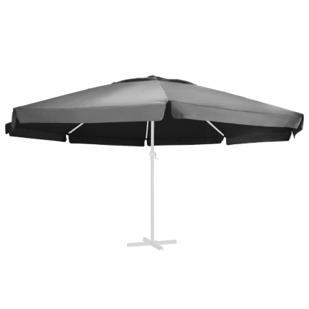 Tela de repuesto para sombrilla gris antracita 600 cm de vidaXL, Telas para sombrillas y toldos - Ref: Foro24-312548, Precio:...