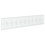 Cesta de gaviones con cubierta hierro galvanizado 1000x50x200cm de , Maceteros y jardineras - Ref: Foro24-3295175, Precio: 58...