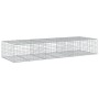 Cesta de gaviones con cubierta hierro galvanizado 300x100x50 cm de , Maceteros y jardineras - Ref: Foro24-3295180, Precio: 13...
